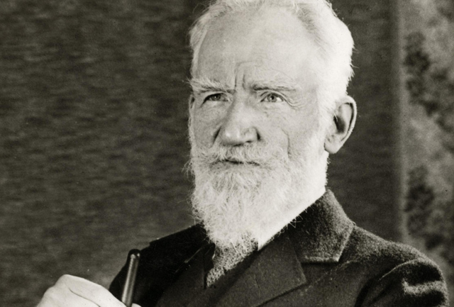 George Bernard Shaw (1856-1950) ír drámaíró, irodalmi Nobel-díjas, 1936 (Forrás: Wikimedia)