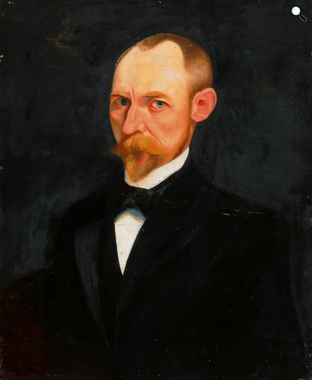 Csontváry Kosztka Tivadar: Önarckép, 1893 (Fotó: MNG)