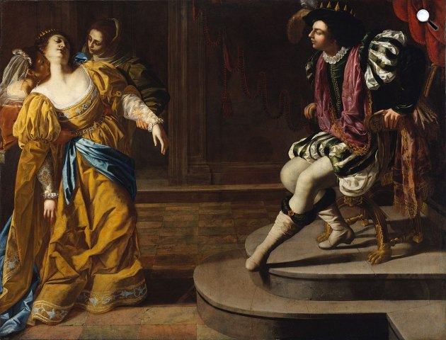 Artemisia Gentileschi: Eszter és Ahasvérus, 1628 (Fotó: Metropolitan Museum of Art/Wikimedia)