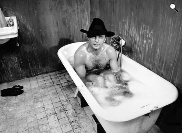 Hanyatt-homlok - Koncz Gábor színész, 1983 (Fortepan/Hegyi Gábor/Révész György)