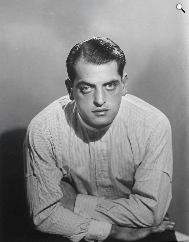Luis Buñuel (1900-1983) filmrendező, író, 1929 (Fotó: Man Ray/Wikimedia)