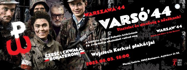 Varsó 1944 - Kiállítás a varsói felkelésről a budapesti Lengyel Intézetben, 2023 (Fotó: Lengyel Intézet)
