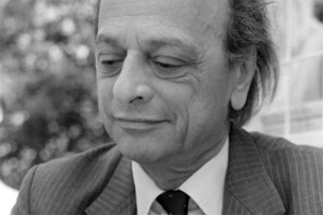 Lengyel Balázs (1918-2007) író otthonában, Budapest (Fotó: Kertész Dániel/Wikimedia)