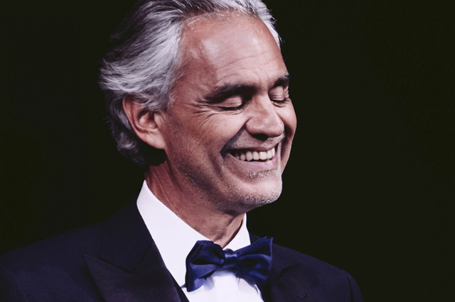 Andrea Bocelli olasz tenorista (Fotó: Broadway)