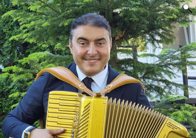Marian Mexicanu, a zseniális román harmonikás (Fotó: Green Stage Production)