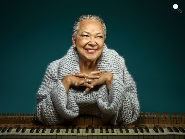 Rhoda Scott (1938) amerikai születésű, dzsesszorgonista, a Hammond-orgona királynője (Fotó: Green Stage Production)