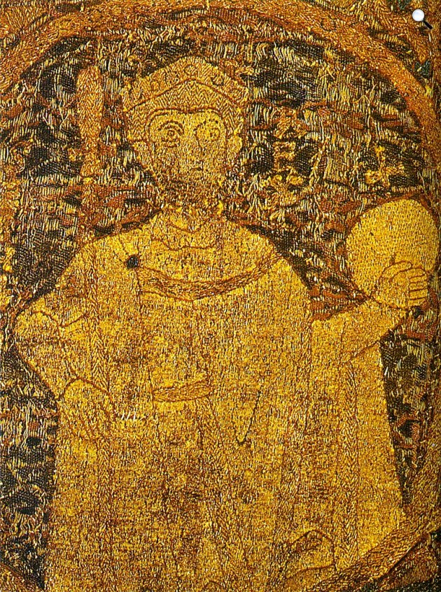 I. Szent István király a magyar koronázási palást (Fotó: Tóth Endre: A magyar Szent Korona/Szilas/Wikimedia)