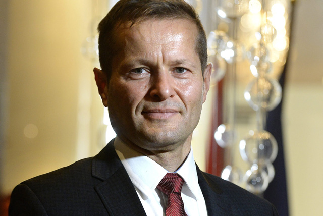 Krausz Ferenc Németországban élő magyar születésű, Nobel-díjas, 2023 (MTI/Kovács Tamás)