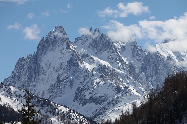 A Mont Banc legmagasabb hegye (Fotó: Pixabay)