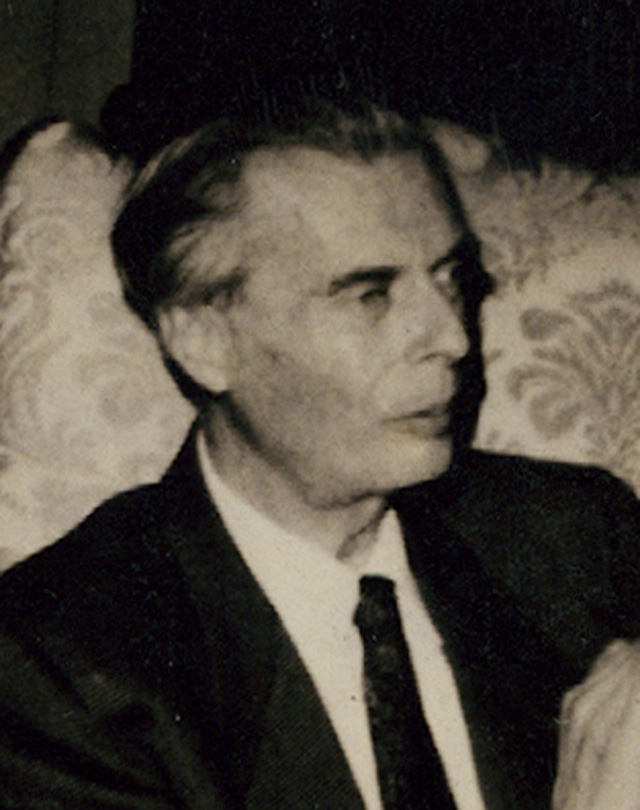 Aldous Huxley (1894–1963) angol író és filozófus, vágott fotó (Fotó: Brazilian National Archives/Wikimedia)