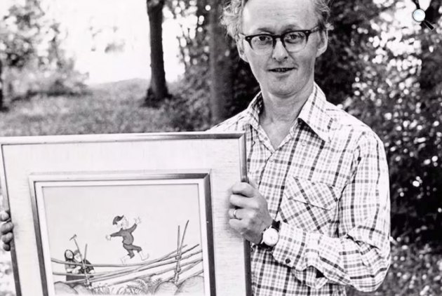 Björn Berget illusztrátor (Fotó: Móra Kiadó)