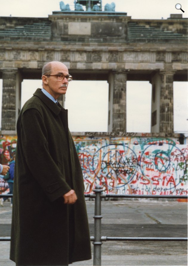 Habsburg Ottó (1912-2011) Nyugat-Berlinben, 1989 (Fotó: Habsburg Ottó Alapítvány)