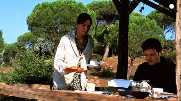 Igazából szerelem - Lúcia Moniz és Colin Firth, 2003 (Fotó: ADS Service)