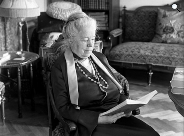 Selma Lagerlöf (1858-1940) Nobel-díjas svéd írónő, 1930 (Fotó: Liveinternet.ru/Wikimédia)