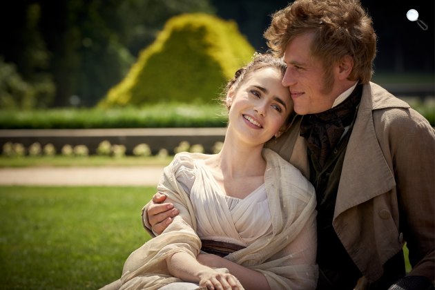 A nyomorultak - Lily Collins és Josh OConnor, 2019 (Fotó: Epic Drama)