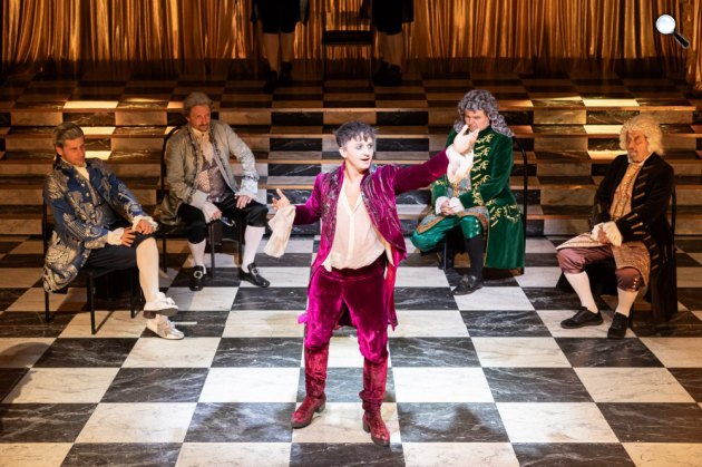 Amadeus - ifj. Vidnyánszky Attila a Vígszínházban, 2023 (Fotó: Dömölky Dániel)