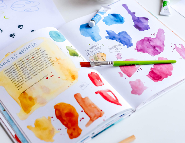 Agócs Írisz: Vonalból kimenni ér! (Fotó: Bookline)