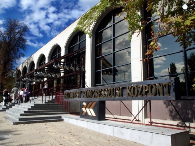 Budapest Kongresszusi Központ, Finta József terve alapján épült (Fotó: Budapest Kongresszusi Központ)