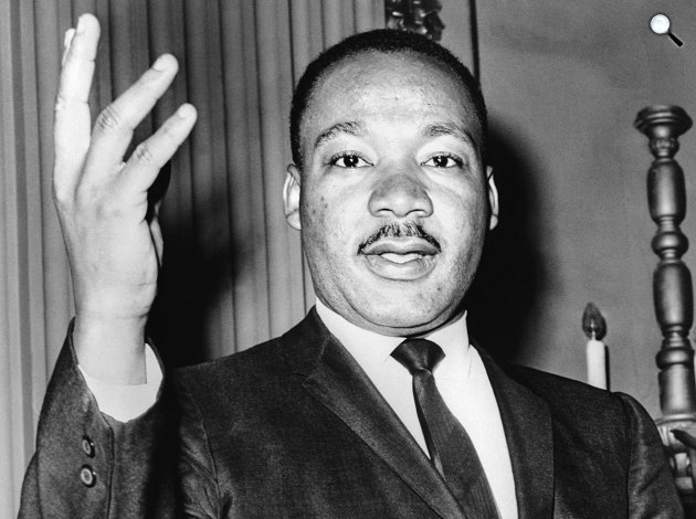 Martin Luther King Jr. (1929-1968) Nobel-békedíjas amerikai fekete lelkész, a polgárjogi mozgalom vezetője, 1964 (Fotó: Dick DeMarsico, World Telegram/Library of Congress/Wikimedia)