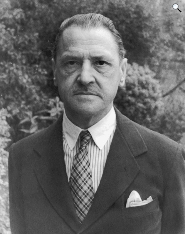 William Somerset Maugham (1874-1965) regényíró, elbeszélő és drámaíró, 1934 (Fotó: Kongresszusi Library/Wikimédia)