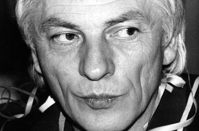 Nagy László (1925-1978) költő, műfordító, 1977 (Fotó: Fortepan/Sólyi Ilona)