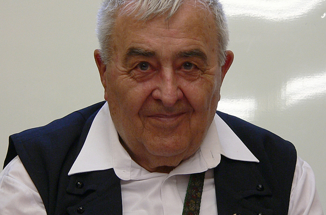 Kallós Zoltán (1926-2018) Kossuth-nagydíjas néprajztudós (Fotó: Wikimedia)