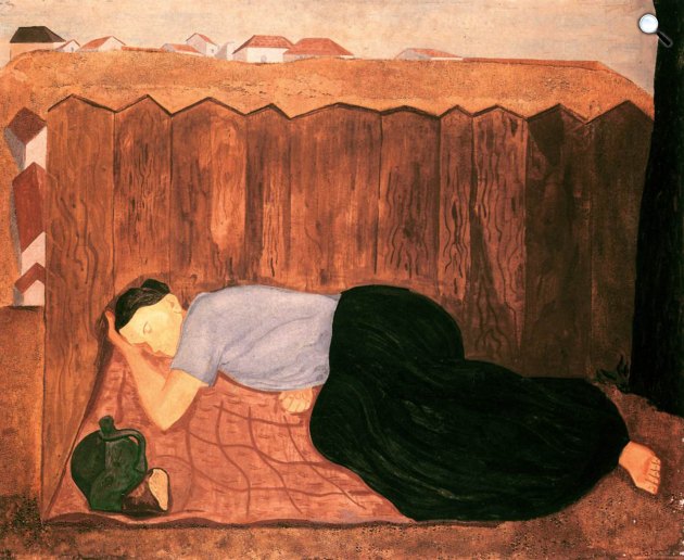 Dési Huber István: Déli pihenő, 1933-1934 (Fotó: MNG)