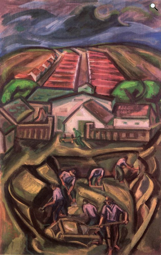Dési Huber István: Homokbánya, 1937 (Fotó: MNG)