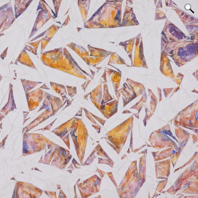 Hantaï Simon festménye (Fotó: Art and Antique Budapest)