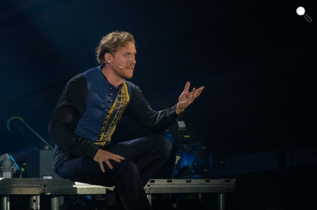 István, a király - Koltai-Nagy Balázs színművész (Fotó: Erhardt László)