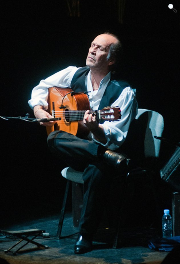 Paco de Lucía (1947-2014) gitáros, San Sebastiánban, Spanyolország (Fotó: El Humilde Fotero del Pánic/Flickr)