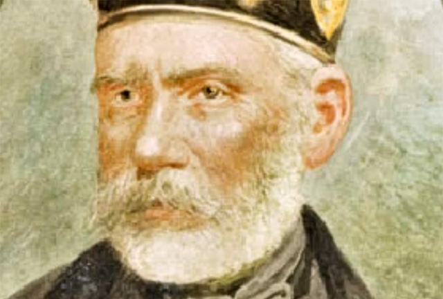 Pólya Tibor: Lechner Ödön építész portréja, 1922, részlet (Fotó Magángyűjtemény/Wikimedia)