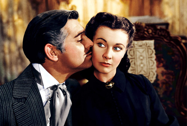 Elfújta a szél - Clark Gable és Vivien Leigh, 1939 (Fotó: Warner Home Video)