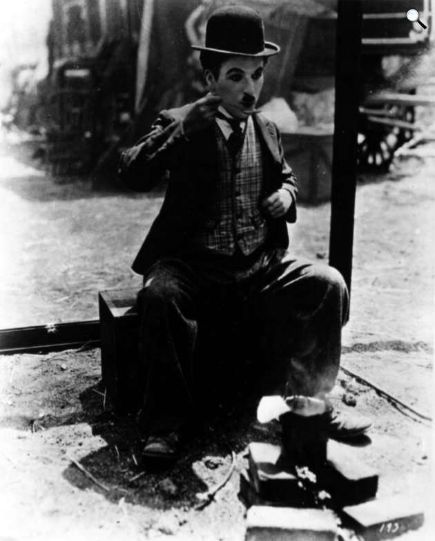 Cirkusz - jelenet, Charlie Chaplin (1889-1977) színésszel, 1928 (Fotó: Charles Chaplin Productions/UCLA Library Digital Coellectiond/Wikimedia)