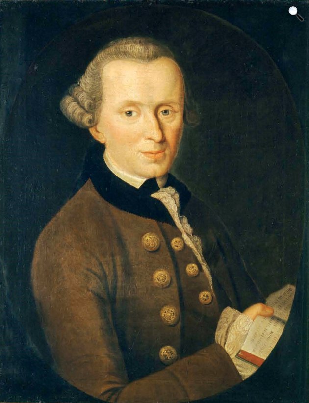 Johann Gottlieb Becker: Immanuel Kant (1724-1804) filozófus, 1768 (Fotó: philosovieth.de)