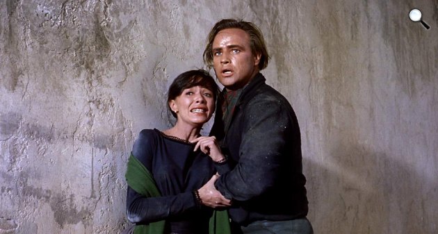 A félszemű Jack - Pina Pellicer és Marlon Brando, 1961, reklámfotó (Fotó: Paramount Pictures)