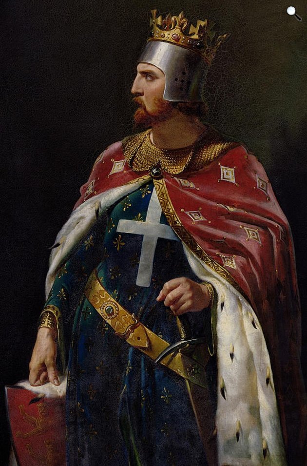 Merry-Joseph Blondel: I. (Oroszlánszívű) Richárd (1157-1199) Anglia királya, 1841(Fotó: Wikimedia Commons)