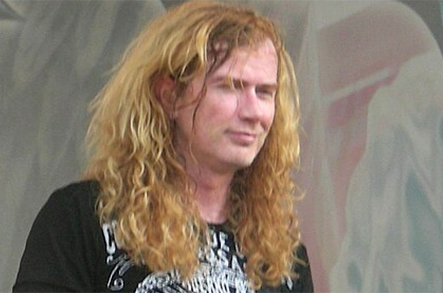 Megadeth heavy metal zenekar frontembere, Dave Mustaine, 2017 (Fotó: Wikimedia)