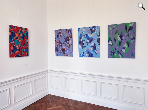 Tomasz Piars és Somody Péter művészek kiállítása az Art Salon Contemporary tereiben, 2024 (Fotó: Art Salon Contemporary)