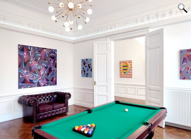 Tomasz Piars és Somody Péter művészek kiállítása az Art Salon Contemporary tereiben, 2024 (Fotó: Art Salon Contemporary)