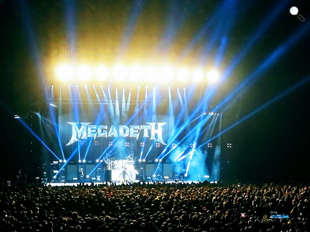 Megadeth heavy metal zenekar koncertje, Budapest, 2020 (Fotó: Cultura.hu/Kibelbeck Mara)