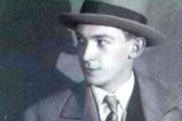 Dsida Jenő (1907-1938) költő, műfordító, 1928 (Fotó: PIM)