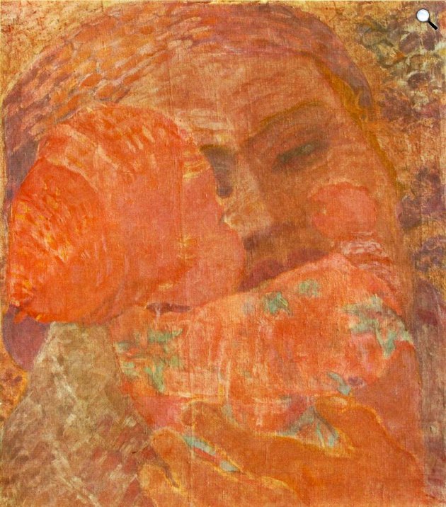 Derkovits Gyula: Anya, 1934 (Fotó: MNG/hung-art.hu)