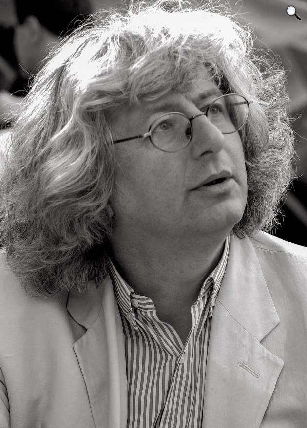 Esterházy Péter (1950-2016) Kossuth- és József Attila-díjas magyar író, publicista, 2008 (Fotó: Gál Csaba/PIM)