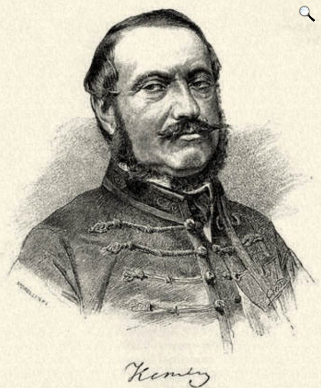 Kemény Zsigmond (1814–1875) író, politikus, Morelli Gusztáv fametszete (Fotó: Vasárnapi Ujság/OSZK)