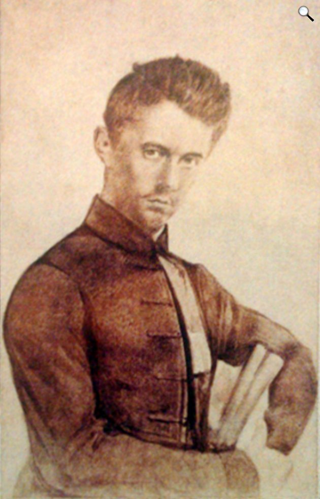 Petőfi Sándor (1823-1849) költő, író, szabadságharcos, 1879, retusált daguerrotípia (Fotó: Klösz György/PIM)