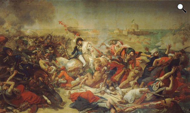 Antoine-Jean Gros: Csata az Aboukir-öbölben 1799. július 25-én, 1807 (Fotó: Antoine-Jean Gros/Google Arts&Culture)