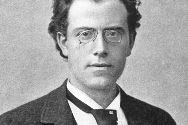 Gustav Mahler (1860-1911) cseh–osztrák zeneszerző, karmester, 1892 (Fotó: Leonhard Berlin-Bieber/Wikimedia)