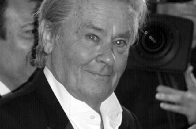 Alain Delon (1934-2024) Cézar-díjas francia színész a cannes-i fesztiválon, 2013 (Fotó: Georges Biard)