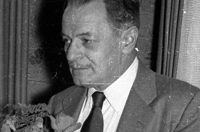 Jávor Pál (1902-1959) színész a magyar film első aranykorának egyik legnagyobb csillaga volt, 1957 (Fotó: Fortepan/FSZEK Budapest Gyűjtemény/Sándor György)